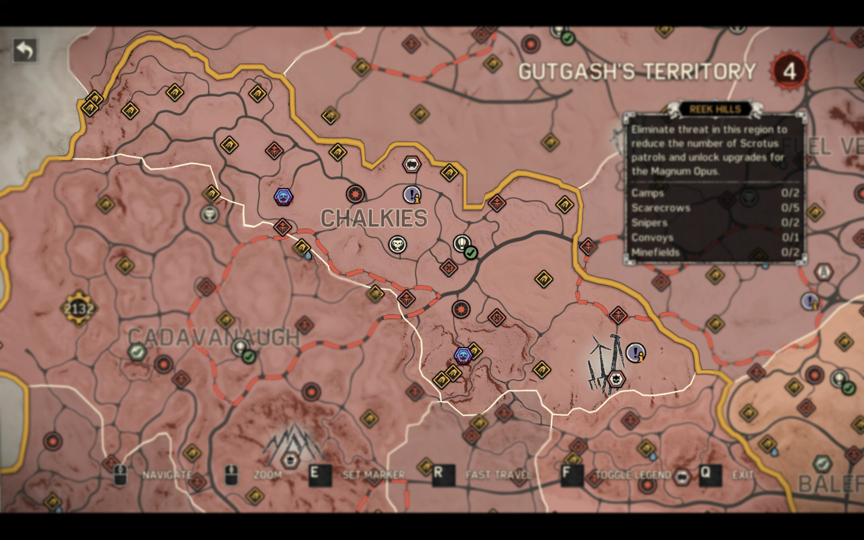 Mad Max Where To Find The Minefields And Convoys Location Guide