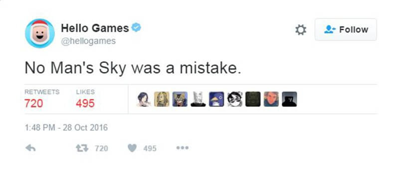 No Man's Sky Was A Mistake - Tweets Hacker via Hello Games Account