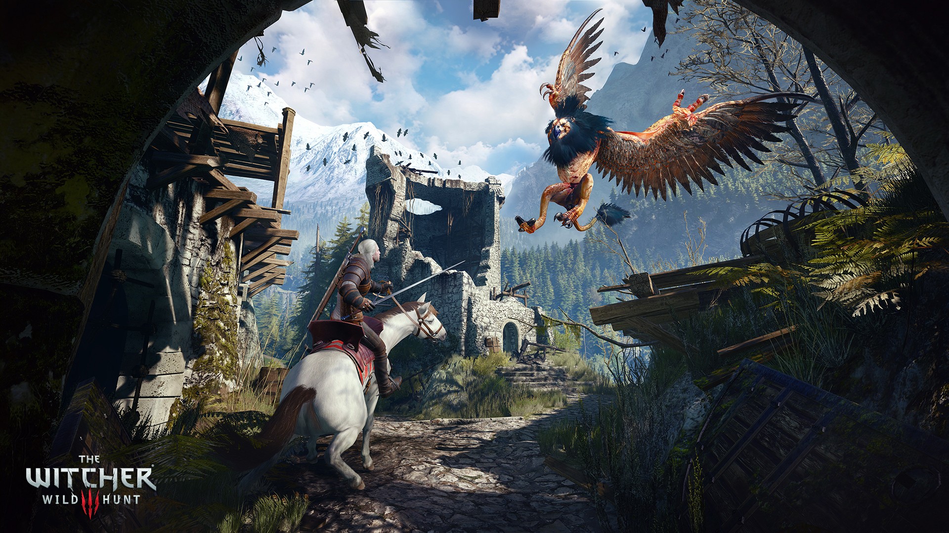witcher 3 take a fall