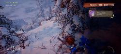 Horizon Zero Dawn Frozen Wilds Bluegleam 8 Shamans Quest Snowbank 1 Bluegleam